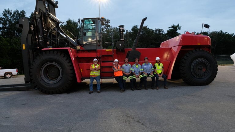 The largest forklift in America