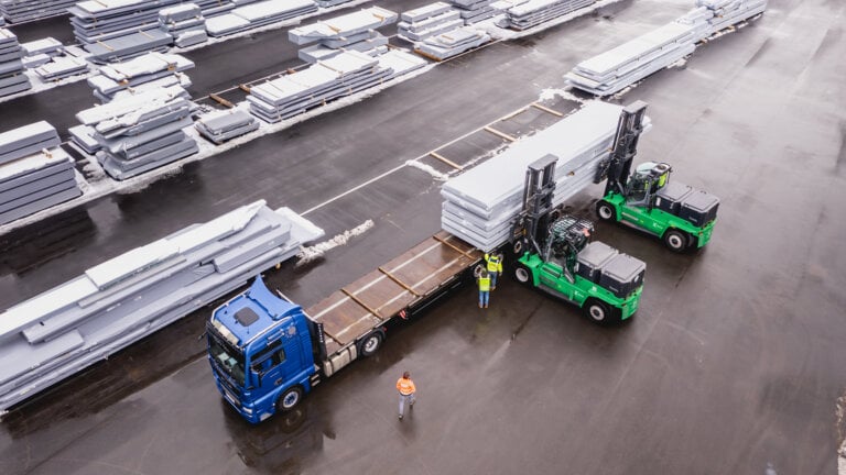 Kalmar Elektrisk Gaffeltruck 9-18 tonn