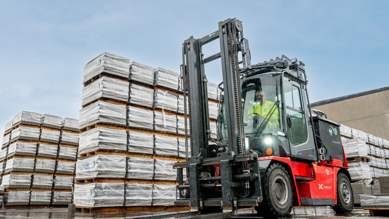 Kalmar elektrisk gaffeltruck 5-9 tonn