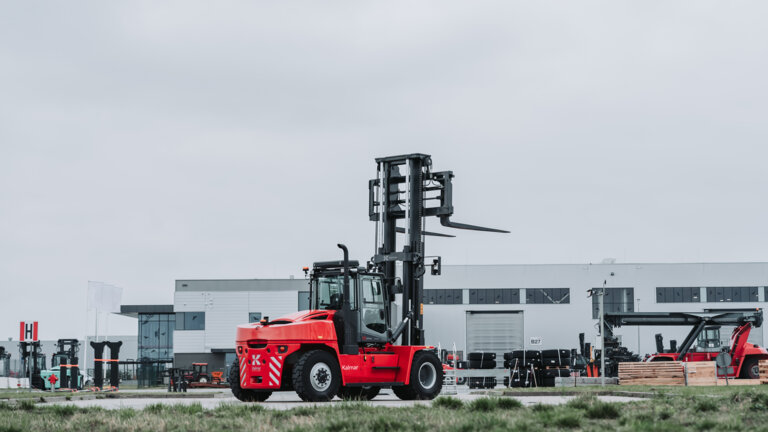 Kalmar Gaffeltruck 9-18 tonn