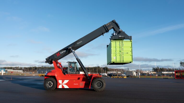 Kalmar Elektrisk Reachstacker